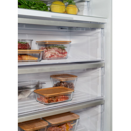 BERTAZZONI RFL6060S5FPNS Εντοιχιζόμενος Ψυγειοκαταψύκτης SideBySide 120cm Λευκό